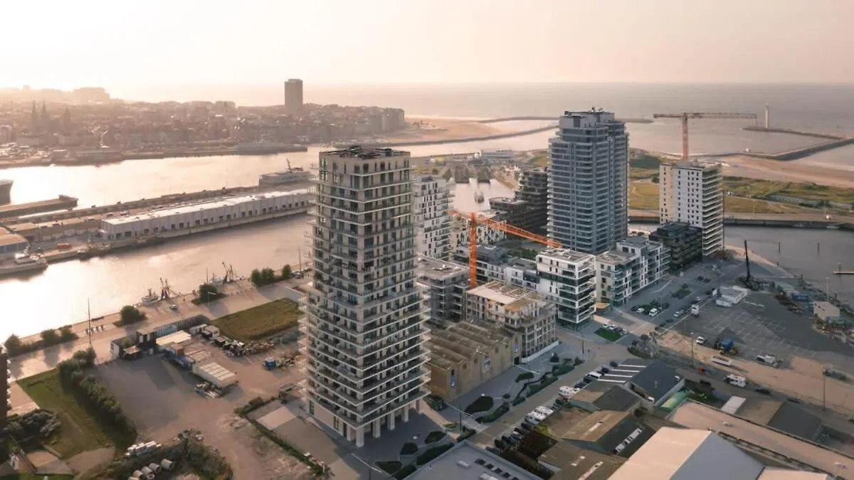 Huswell - Modern New Apartment With Pool Access And Parking Ostend Belgium