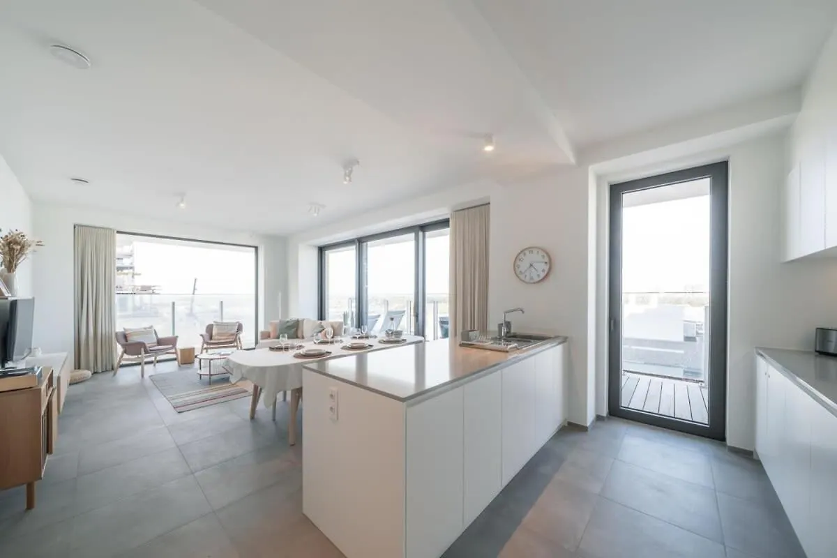 Huswell - Modern New Apartment With Pool Access And Parking Ostend 0*,